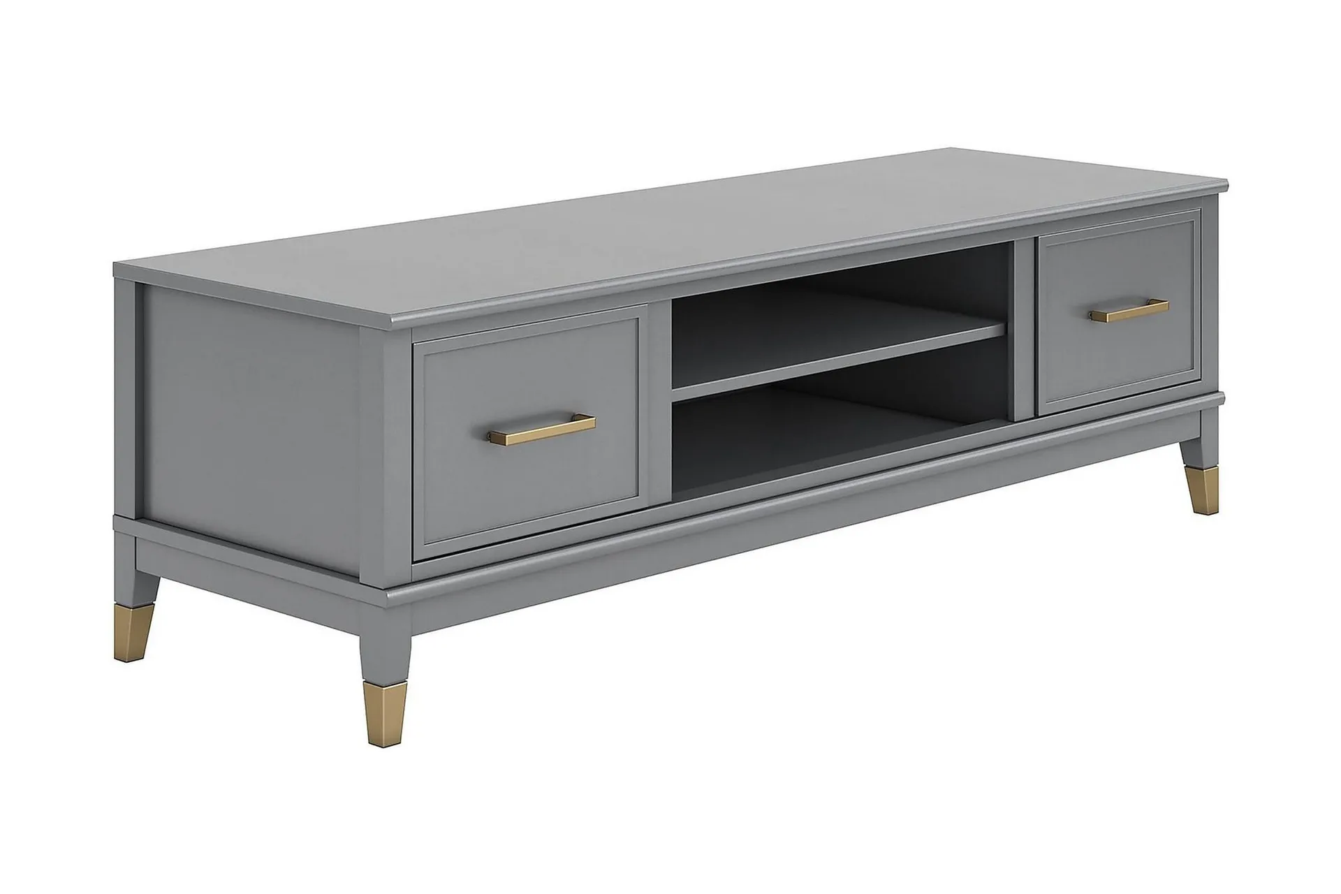 Westerleigh TV-b&auml;nk 152x50 cm Grafitgr&aring; - CosmoLiving