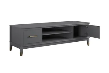 Westerleigh TV-bänk 152x50 cm Grafitgrå - Möbler - Vardagsrum - Tv-möbler & mediamöbler - Tv-bänkar