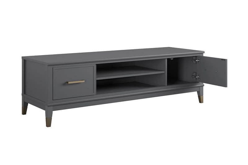Westerleigh TV-bänk 152x50 cm Grafitgrå - Möbler - Vardagsrum - Tv-möbler & mediamöbler - Tv-bänkar
