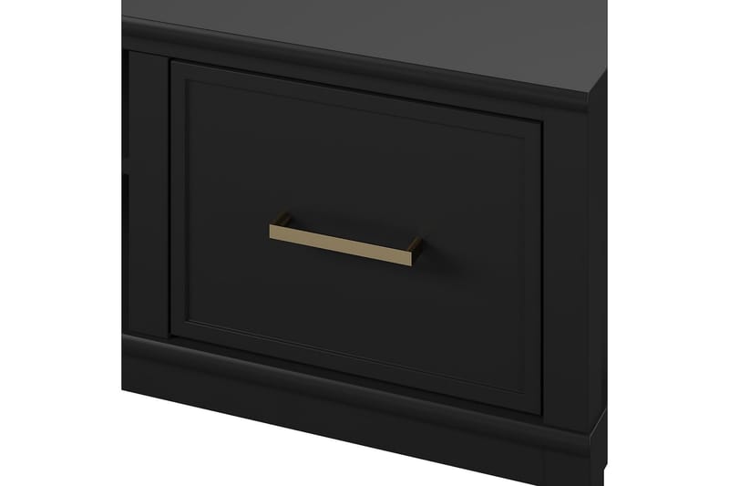 WESTERLEIGH TV-bänk 152x50 cm Svart - CosmoLiving - Möbler - Vardagsrum - Tv-möbler & mediamöbler - Tv-bänkar