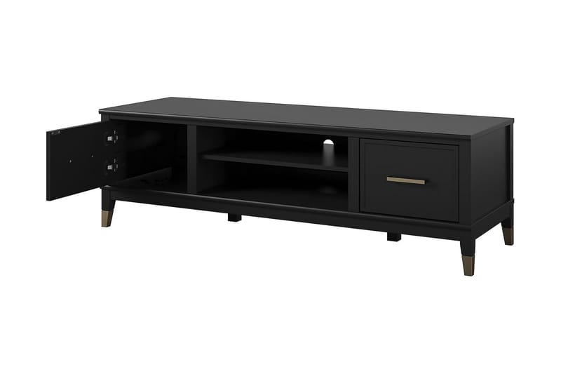 Westerleigh TV-bänk 152x50 cm Svart - Möbler - Vardagsrum - Tv-möbler & mediamöbler - Tv-bänkar