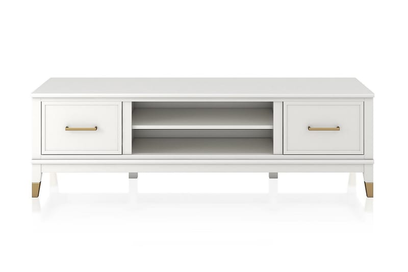 WESTERLEIGH TV-bänk 152x50 cm Vit - CosmoLiving - Möbler - Vardagsrum - Tv-möbler & mediamöbler - Tv-bänkar