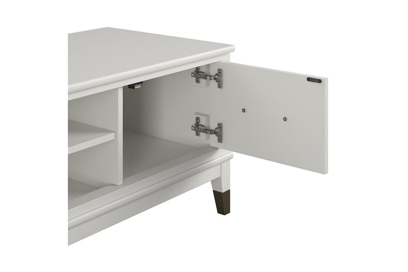 WESTERLEIGH TV-bänk 152x50 cm Vit - CosmoLiving - Möbler - Vardagsrum - Tv-möbler & mediamöbler - Tv-bänkar