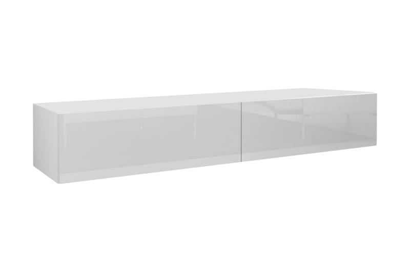 WILBER TV-bänk 180 cm - Vit/Vit Högglans - Möbler - Vardagsrum - Tv-möbler & mediamöbler - Tv-bänkar