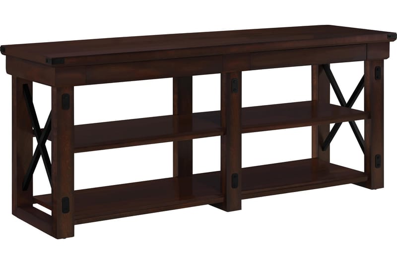 Wildwood  Tv-bänk 160x48 cm Mörkbrun - Möbler - Vardagsrum - Tv-möbler & mediamöbler - Tv-bänkar
