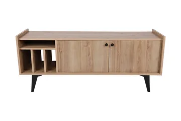 Winskill Tv-bänk 150 cm - Natur/Svart - Möbler - Vardagsrum - Tv-möbler & mediamöbler - Tv-bänkar