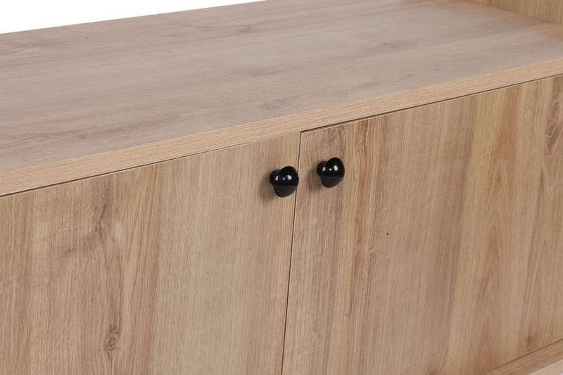 Winskill Tv-bänk 150 cm - Natur/Svart - Möbler - Vardagsrum - Tv-möbler & mediamöbler - Tv-bänkar