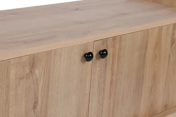 Winskill Tv-bänk 150 cm - Natur/Svart - Möbler - Vardagsrum - Tv-möbler & mediamöbler - Tv-bänkar
