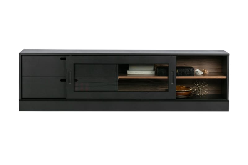 XAIME TV-bänk 50x180 cm Svart - Möbler - Vardagsrum - Tv-möbler & mediamöbler - Tv-bänkar