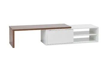 Yonkers Tv-Bänk 40x159 cm - Vit - Möbler - Vardagsrum - Tv-möbler & mediamöbler - Tv-bänkar