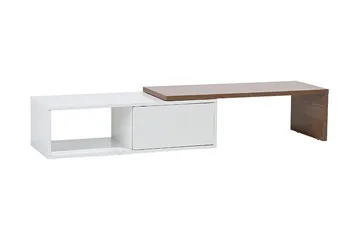 Yonkers Tv-Bänk 40x159 cm - Vit - Möbler - Vardagsrum - Tv-möbler & mediamöbler - Tv-bänkar