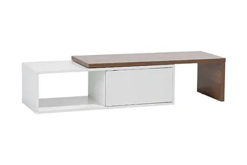Yonkers Tv-Bänk 40x159 cm - Vit - Möbler - Vardagsrum - Tv-möbler & mediamöbler - Tv-bänkar