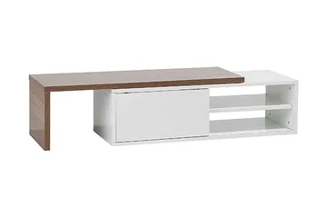 Yonkers Tv-Bänk 40x159 cm - Vit - Möbler - Vardagsrum - Tv-möbler & mediamöbler - Tv-bänkar