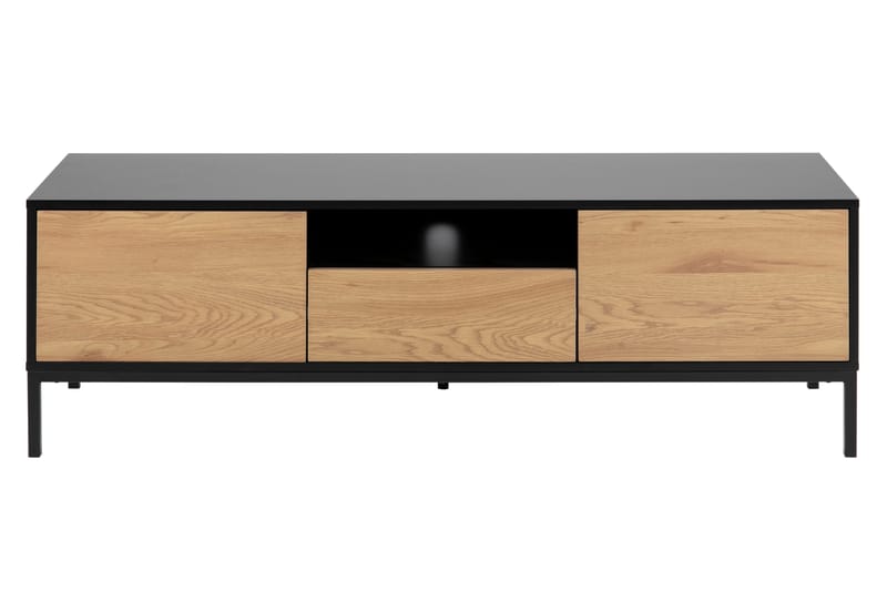 ZUMAR Tv-bänk 140 cm Trä - Möbler - Vardagsrum - Tv-möbler & mediamöbler - Tv-bänkar