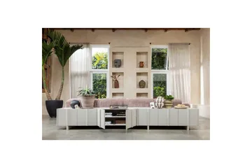 TV-enhet Basu - Damm, 152 cm - Möbler - Vardagsrum - Tv-möbler & mediamöbler - Tv-bänkar