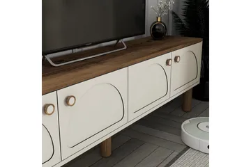 TV-enhet Cool Grädde - Grädde - Möbler - Vardagsrum - Tv-möbler & mediamöbler - Tv-bänkar