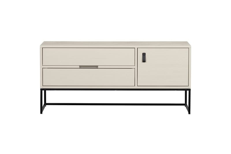 TV-enhet Silas - Damm, Borstat furu, 120 cm - Möbler - Vardagsrum - Tv-möbler & mediamöbler - Tv-bänkar