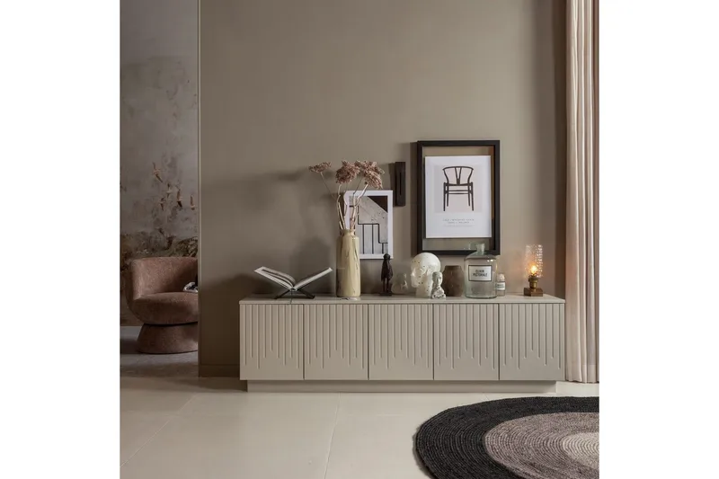 TV-enhet Pencil - Mist - Möbler - Vardagsrum - Tv-möbler & mediamöbler - Tv-skåp