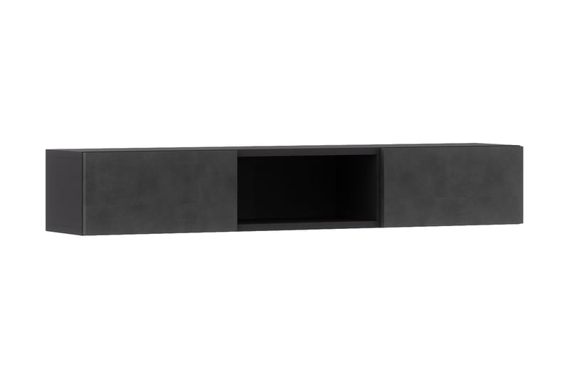 Mikako Tv-hylla 25x20 cm Svart - Möbler - Vardagsrum - Tv-möbler & mediamöbler - Tv-hylla