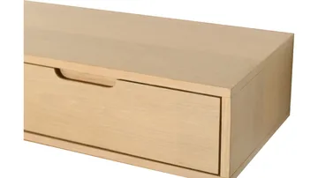 TV-hylla Torsen 110 cm - Vitpigmenterad ek - Möbler - Vardagsrum - Tv-möbler & mediamöbler - Tv-hylla