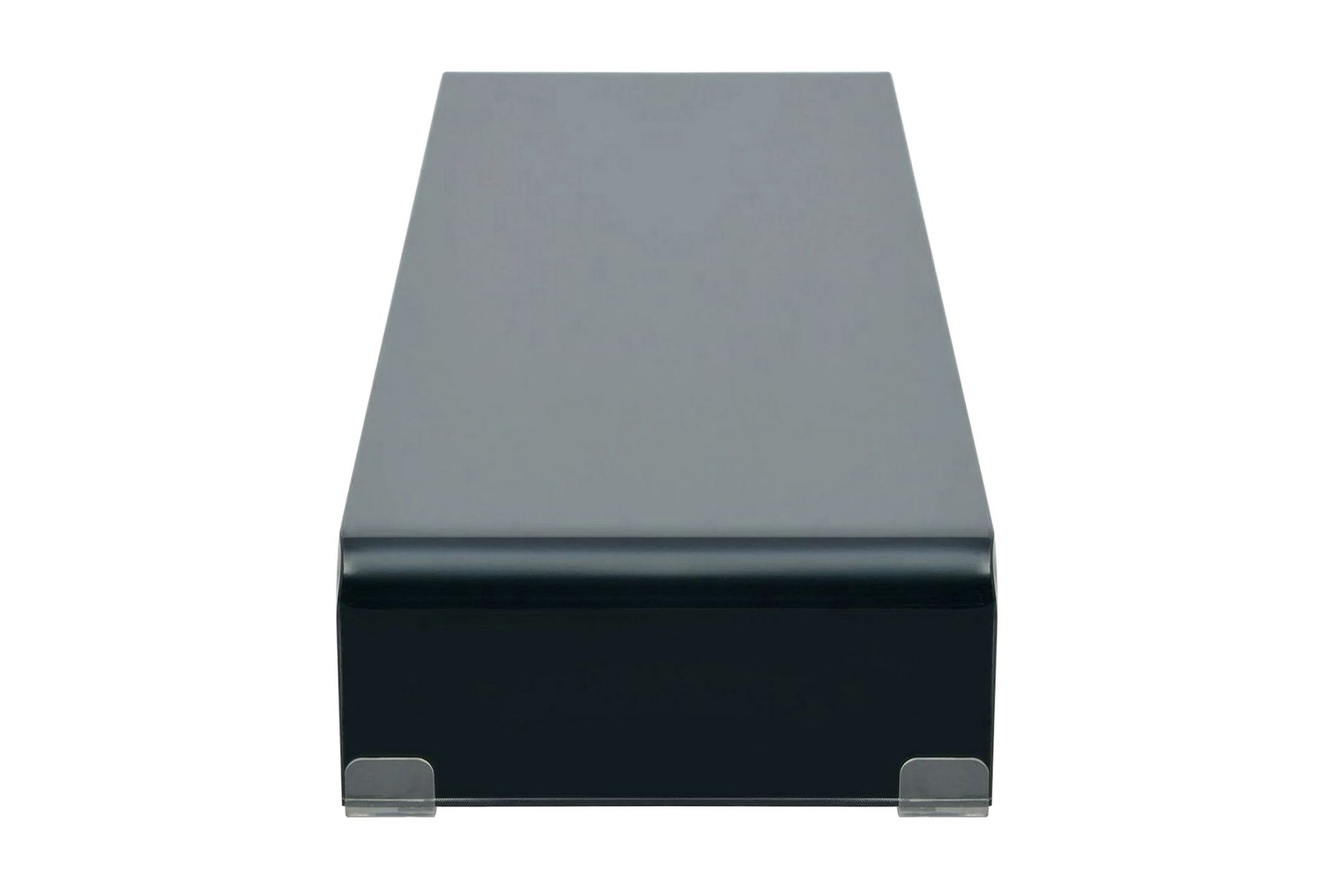 TV-bord glas svart 120x30x13 cm - Svart - Möbler - Vardagsrum - Tv-möbler & mediamöbler - Tv-hylla