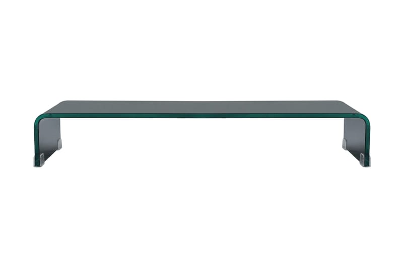 TV-bord glas svart 80x30x13 cm - Svart - Möbler - Vardagsrum - Tv-möbler & mediamöbler - Tv-hylla