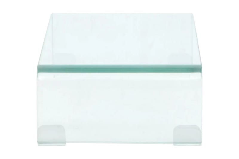 TV-bord klarglas 40x25x11 cm - Transparent - Möbler - Vardagsrum - Tv-möbler & mediamöbler - Tv-hylla