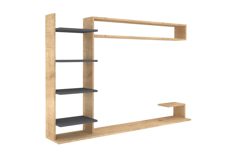 AGATEA Tv-möbelset 180x121,8 cm Blå - Möbler - Vardagsrum - Tv-möbler & mediamöbler - Tv-möbelset