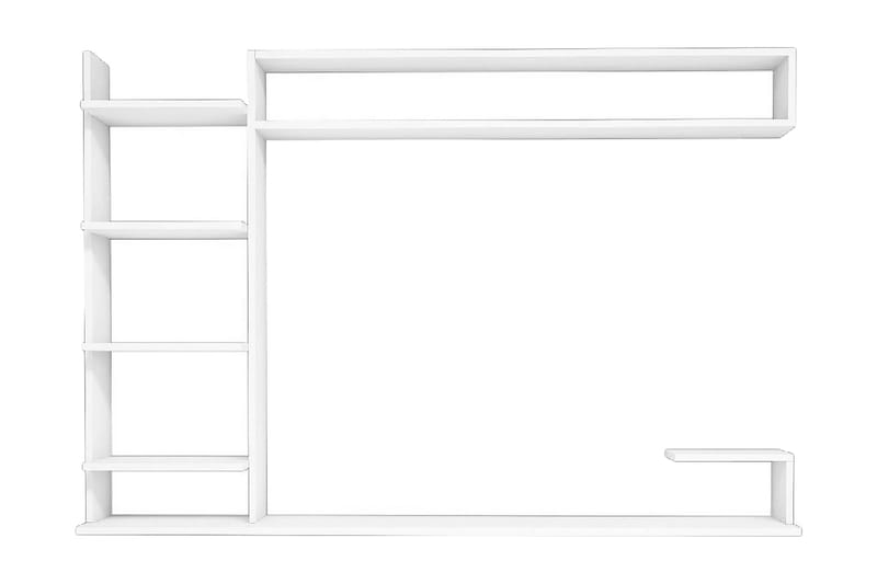 AGATEA Tv-möbelset 180x121,8 cm Vit - Möbler - Vardagsrum - Tv-möbler & mediamöbler - Tv-möbelset