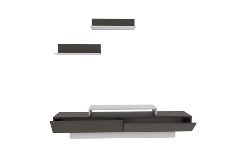 AGATEA Tv-möbelset 180x40 cm Vit - Möbler - Vardagsrum - Tv-möbler & mediamöbler - Tv-möbelset