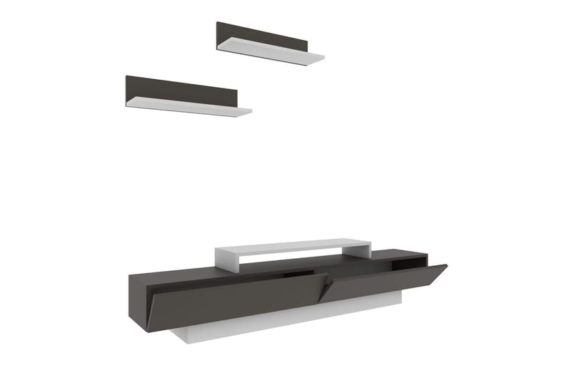 AGATEA Tv-möbelset 180x40 cm Vit - Möbler - Vardagsrum - Tv-möbler & mediamöbler - Tv-möbelset