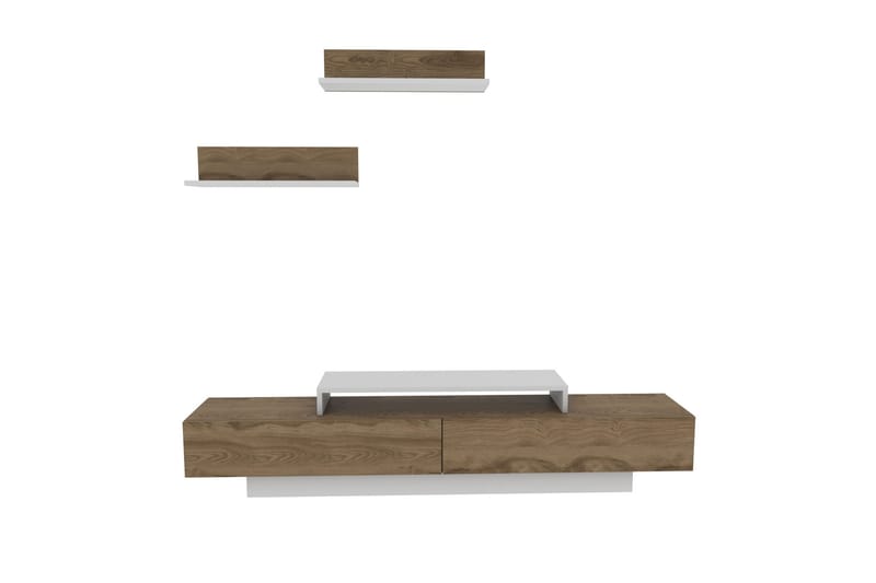 AGATEA Tv-möbelset 180x40 cm Vit - Möbler - Vardagsrum - Tv-möbler & mediamöbler - Tv-möbelset