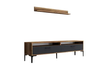 Andifli Tv-möbelset 180x47 cm - Brun - Möbler - Vardagsrum - Tv-möbler & mediamöbler - Tv-möbelset
