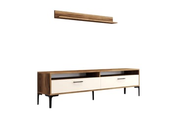 Andifli Tv-möbelset 180x47 cm - Brun - Möbler - Vardagsrum - Tv-möbler & mediamöbler - Tv-möbelset
