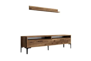 Andifli Tv-möbelset 180x47 cm - Brun - Möbler - Vardagsrum - Tv-möbler & mediamöbler - Tv-möbelset
