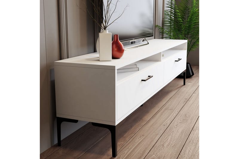 Andifli Tv-möbelset 180x47 cm - Vit - Möbler - Vardagsrum - Tv-möbler & mediamöbler - Tv-möbelset