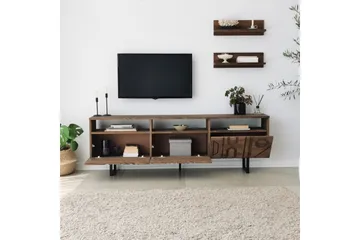 Andifli Tv-möbelset 50x15 cm - Brun - Möbler - Vardagsrum - Tv-möbler & mediamöbler - Tv-möbelset