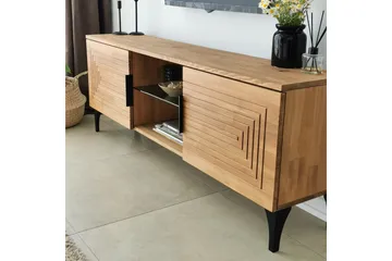 Andifli Tv-möbelset 50x15 cm - Brun - Möbler - Vardagsrum - Tv-möbler & mediamöbler - Tv-möbelset