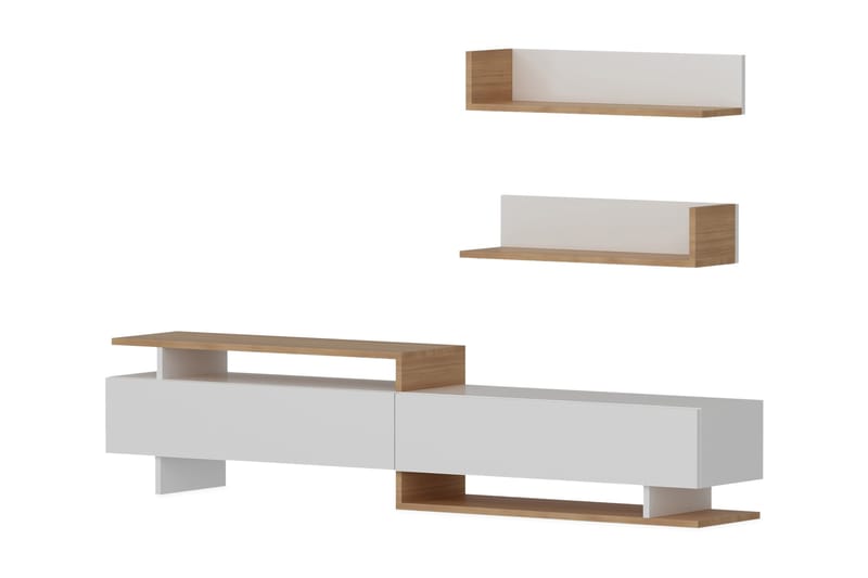 Ayaze Tv-bänk - Vit - Möbler - Vardagsrum - Tv-möbler & mediamöbler - Tv-möbelset