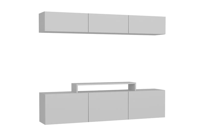 Decorotika Tv-bänk - Vit - Möbler - Vardagsrum - Tv-möbler & mediamöbler - Tv-möbelset