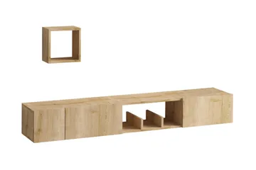 Desgrar Tv-möbelset 180x25 cm - Natur - Möbler - Vardagsrum - Tv-möbler & mediamöbler - Tv-möbelset