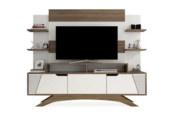 Hejde TV-Möbelset 149 cm - Brun/Vit - Möbler - Vardagsrum - Tv-möbler & mediamöbler - Tv-möbelset