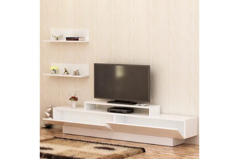 Hejde TV-Möbelset 180 cm - Vit - Möbler - Vardagsrum - Tv-möbler & mediamöbler - Tv-möbelset