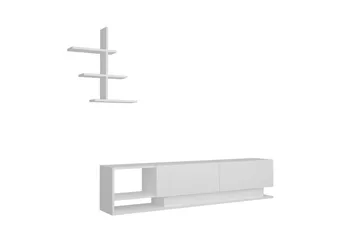 Hejde TV-Möbelset 180 cm - Vit - Möbler - Vardagsrum - Tv-möbler & mediamöbler - Tv-möbelset