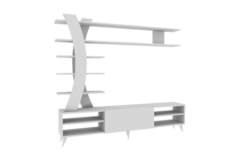 Hejde TV-Möbelset 180 cm - Vit - Möbler - Vardagsrum - Tv-möbler & mediamöbler - Tv-möbelset