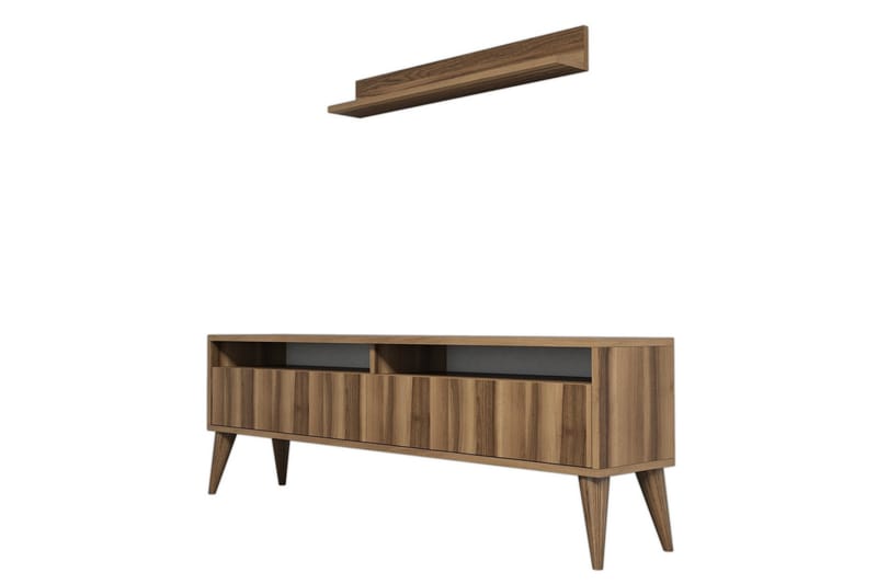 Hoptrup TV-Möbelset 150 cm - Valnöt/Brun - Möbler - Vardagsrum - Tv-möbler & mediamöbler - Tv-möbelset