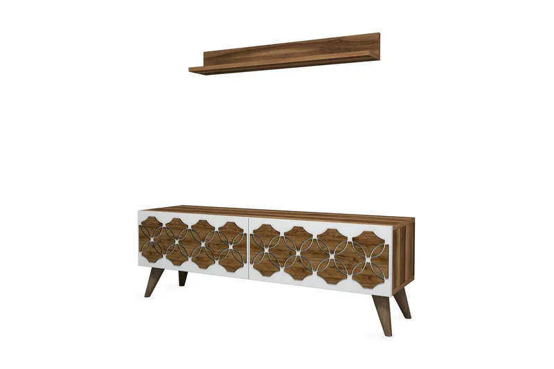 Hovdane TV-Möbelset 120 cm - Brun - Möbler - Vardagsrum - Tv-möbler & mediamöbler - Tv-möbelset