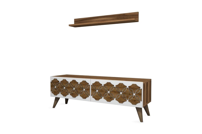 Hovdane TV-Möbelset 120 cm - Brun - Möbler - Vardagsrum - Tv-möbler & mediamöbler - Tv-möbelset