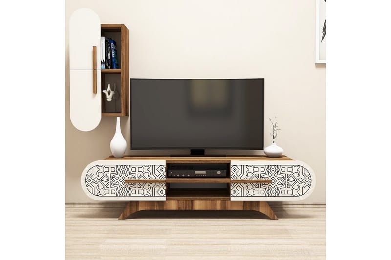 Hovdane TV-Möbelset 145 cm, Brun