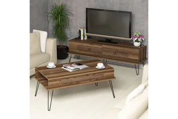Hovdane TV-Möbelset 145 cm - Brun - Möbler - Vardagsrum - Tv-möbler & mediamöbler - Tv-möbelset